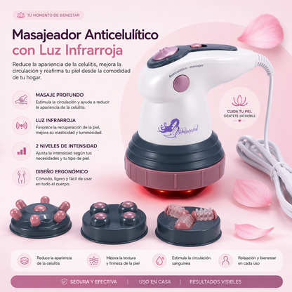 Masajeador Corporal Anticelulítico con Luz Infrarroja™