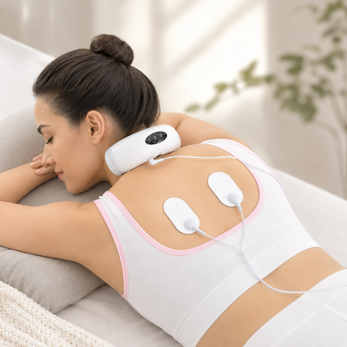 Masajeador Cervical Eléctrico con Electrodos™